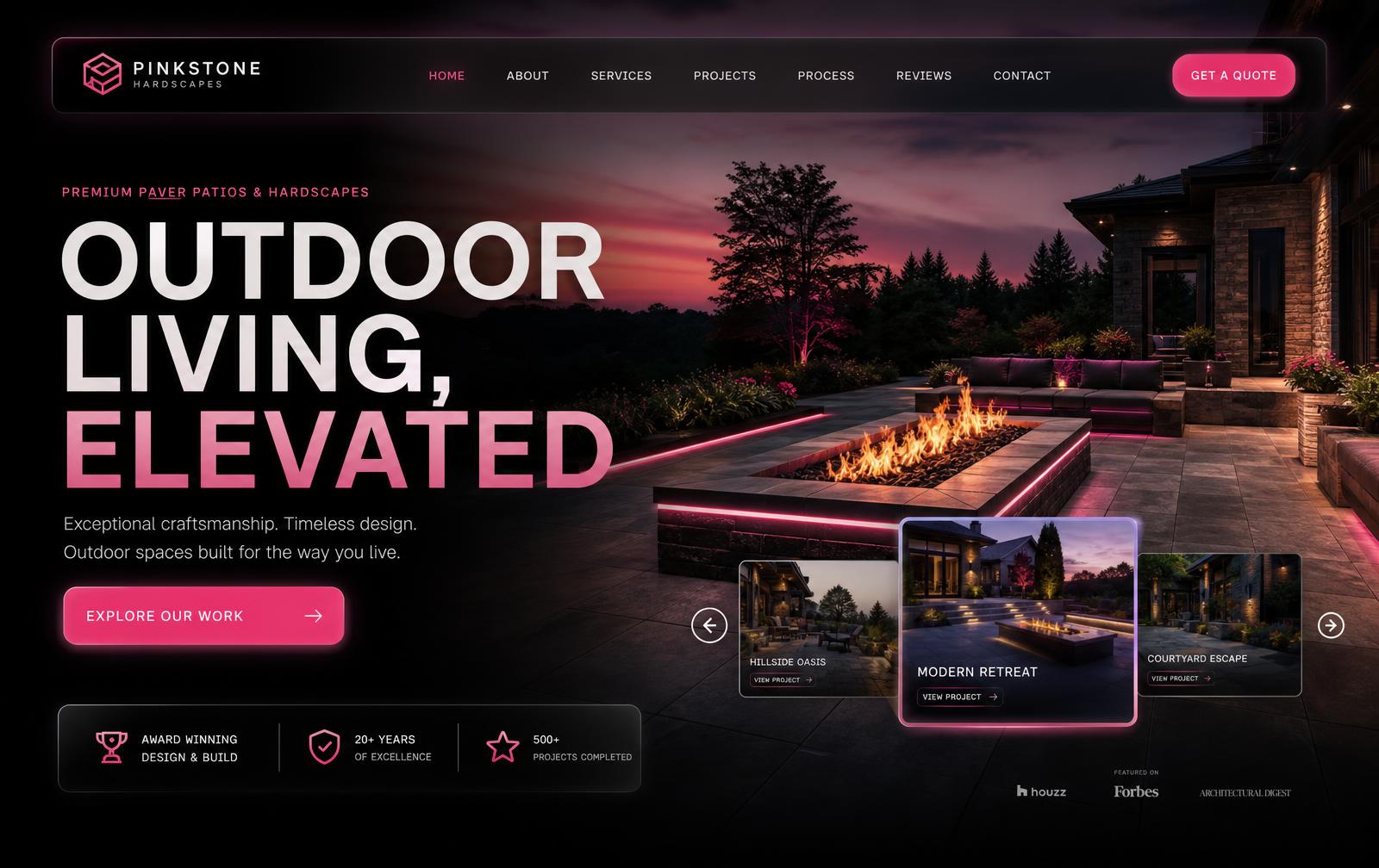 Keystone Patio Builders homepage
